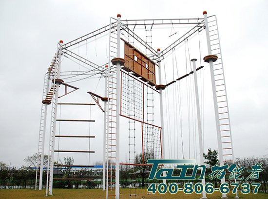 心理行為訓練場設(shè)施，高空心理行為訓練設(shè)施，拓展基地建設(shè)。